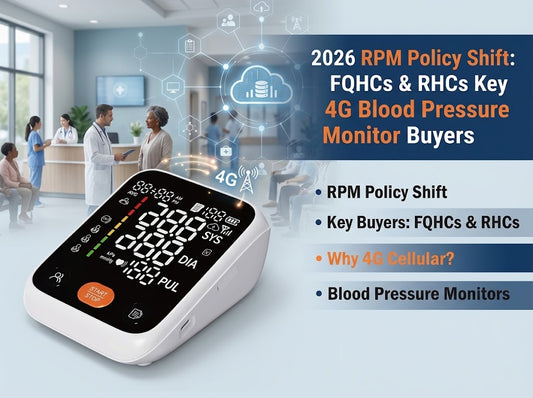 2026 RPM Policy Shift: Why FQHCs and RHCs Are Becoming Key Buyers of 4G Cellular Blood Pressure Monitors