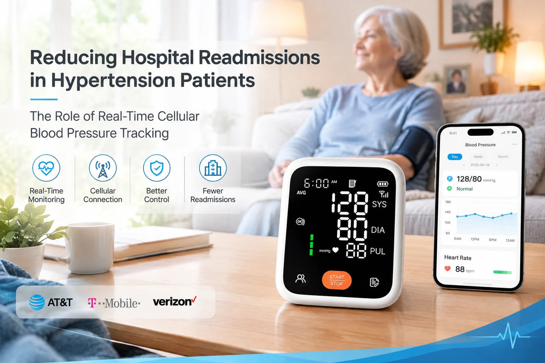 Reducing Hospital Readmissions in Hypertension Patients: The Role of Real-Time Cellular Blood Pressure Tracking