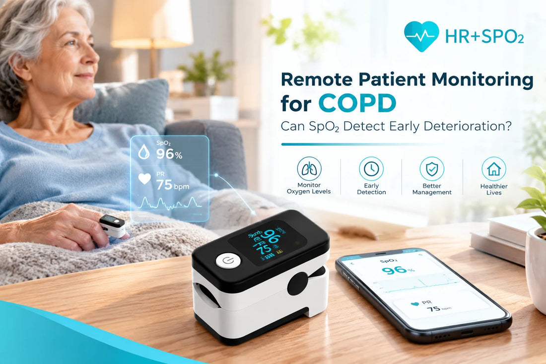 Remote Patient Monitoring for COPD: Can SpO2 Detect Early Deterioration?